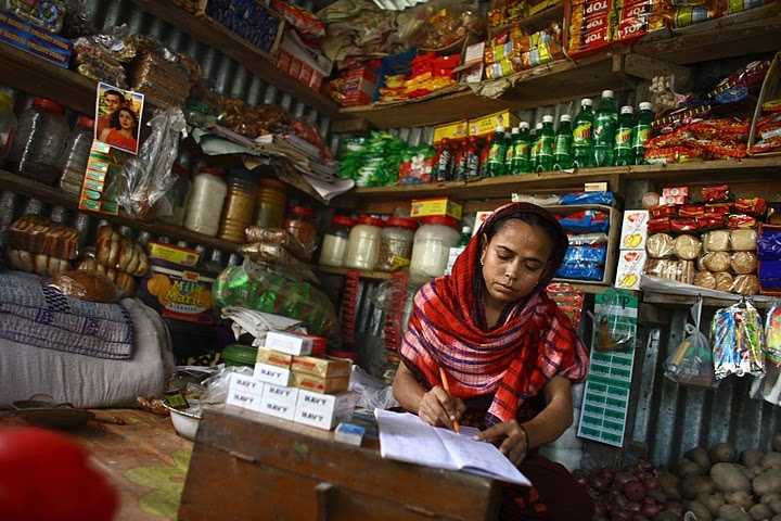 polak Small Village Shop in Bangladesh